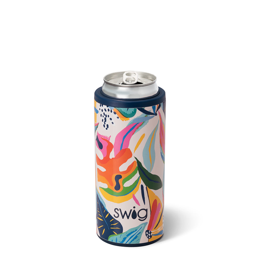 Calypso 12oz Skinny Can Cooler by Swig