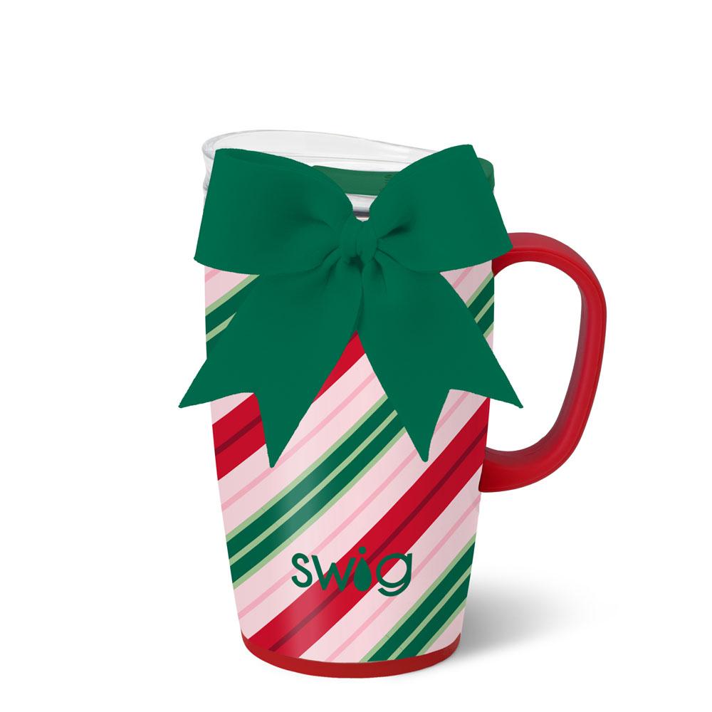 Candy Cane Lane - 18 oz Travel Mug by Swig (Ships Late October)
