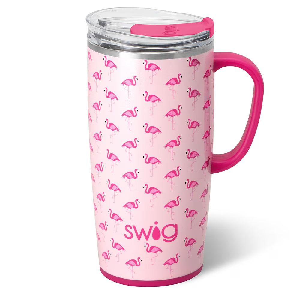 Flamingos Travel Mug (22oz) by Swig