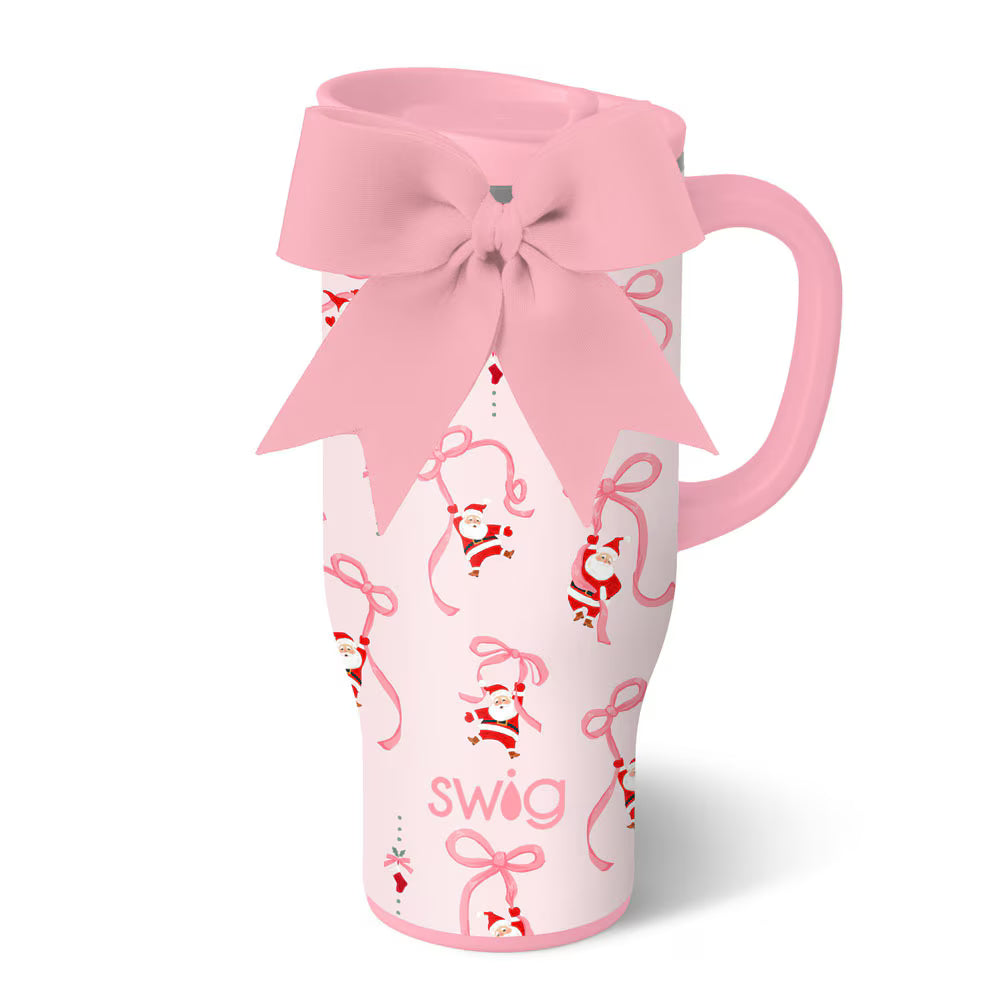 Oh What Fun - 24 oz Leakproof Coffee Mug by Swig (Ships Late October)