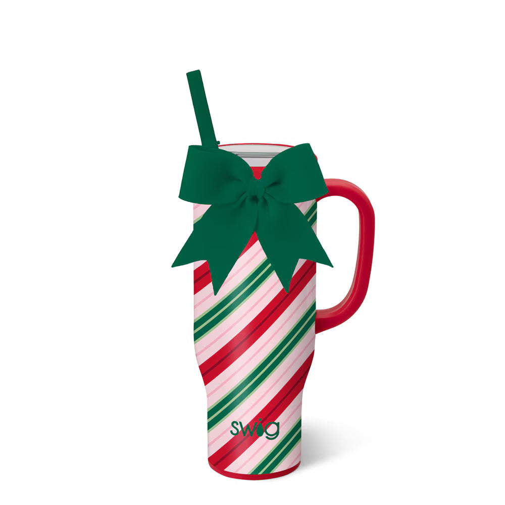 Candy Cane Lane - 30 oz Mega Mug by Swig (Ships Late October)