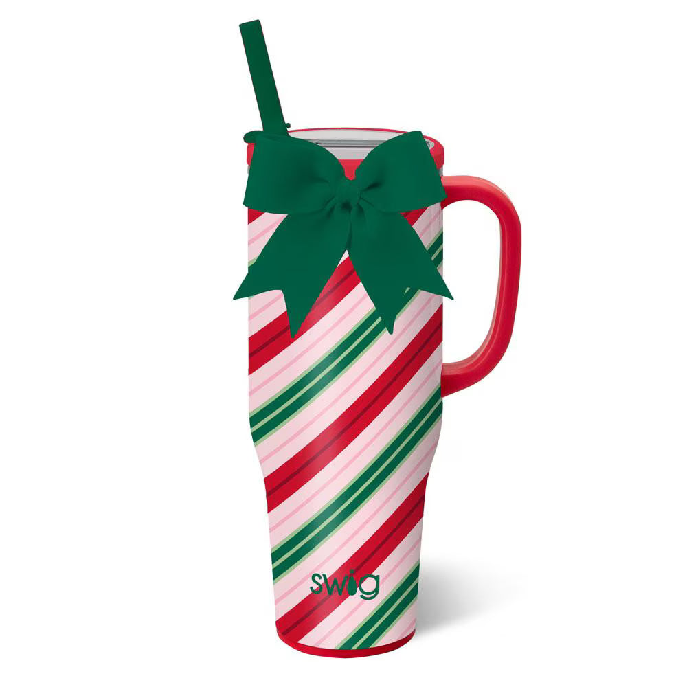Candy Cane Lane - 40 oz Mega Mug by Swig (Ships Late October)
