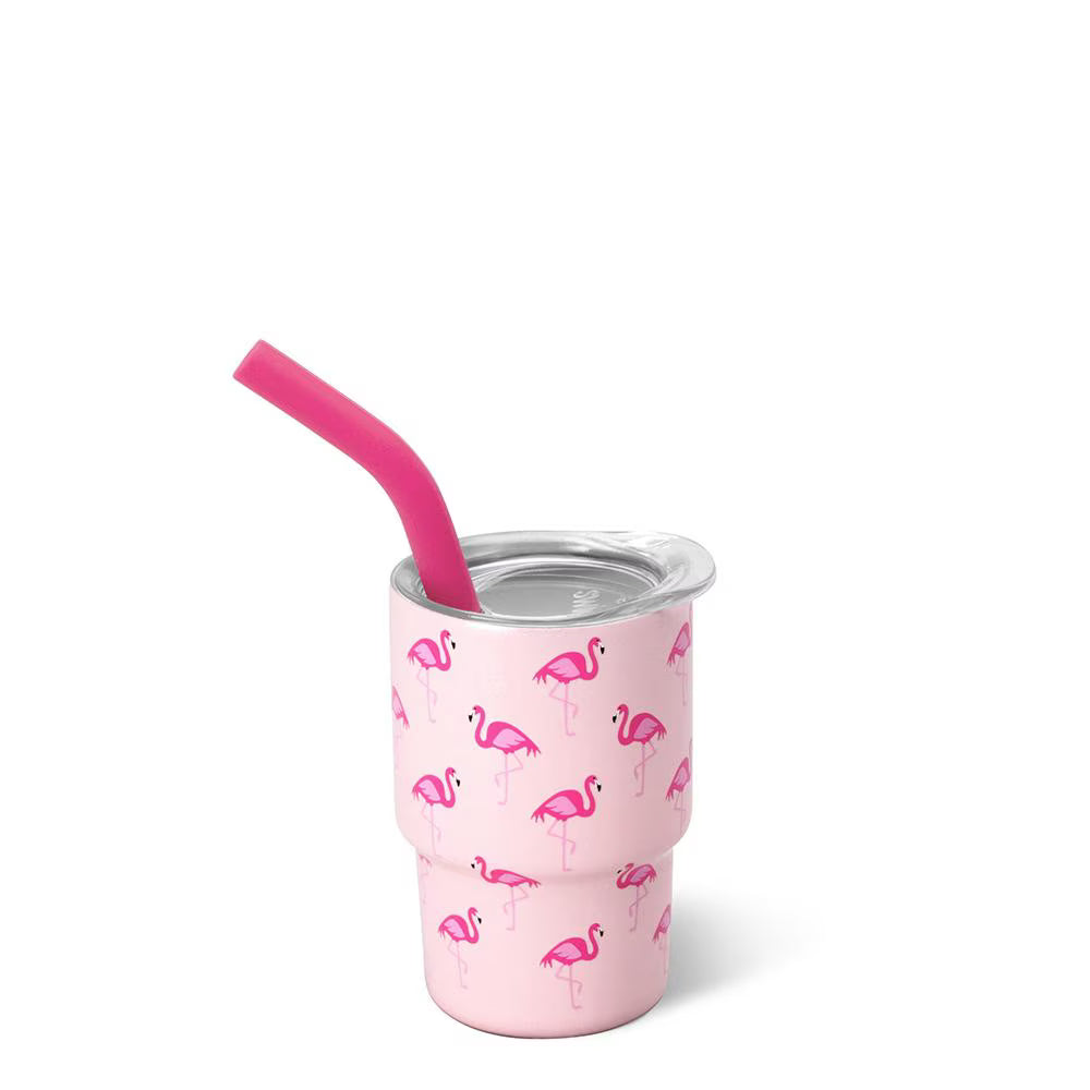 Flamingos Tiny Tumbler (2oz) by Swig