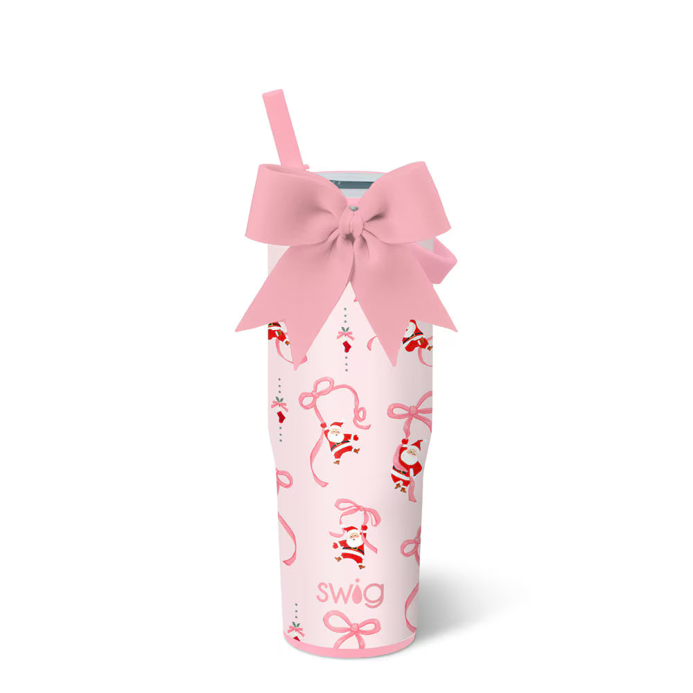 Oh What Fun - 30 oz To-Go Handle Bottle Tumbler by Swig (Ships Late October)