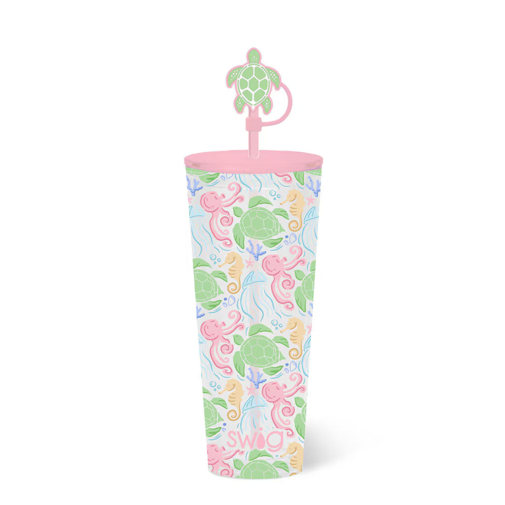 Summer Salt Plastic Tumbler 24oz by Swig