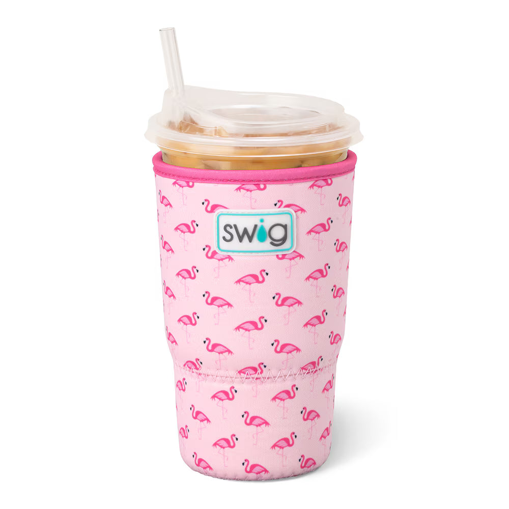 Flamingos Iced Cup Coolie (Large) by Swig