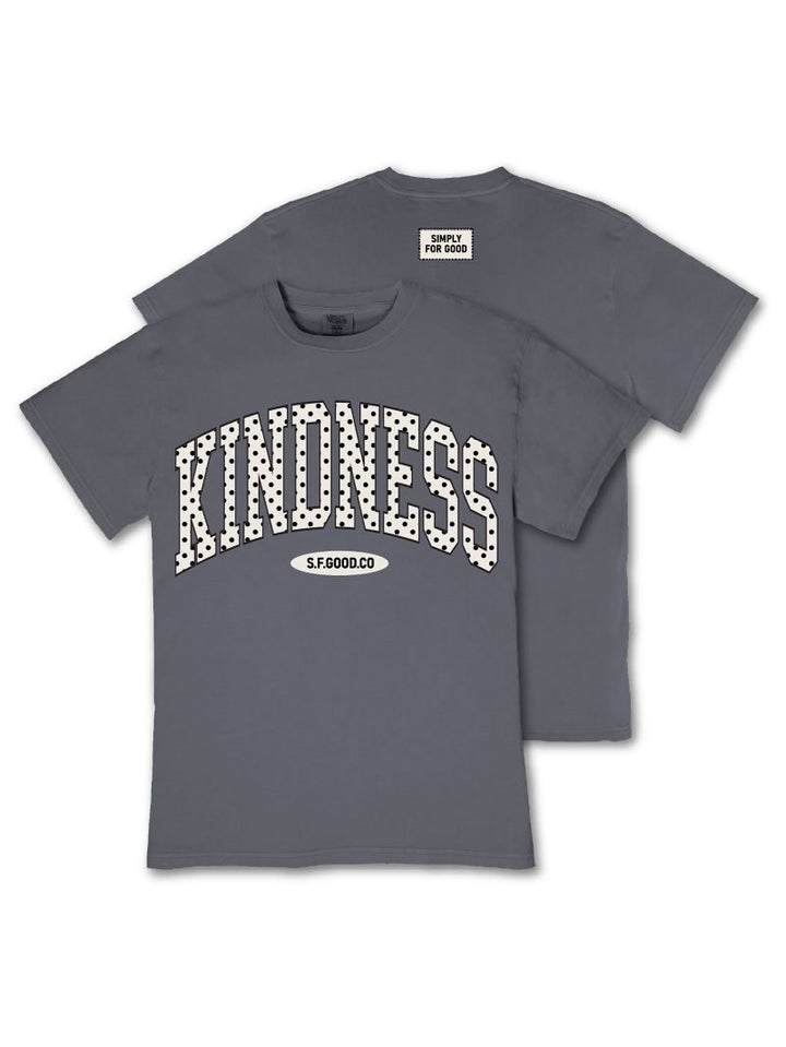 JUNE MARKET: Kind Simply for Good Tee - Graphite by Simply Southern (Ships Late May)