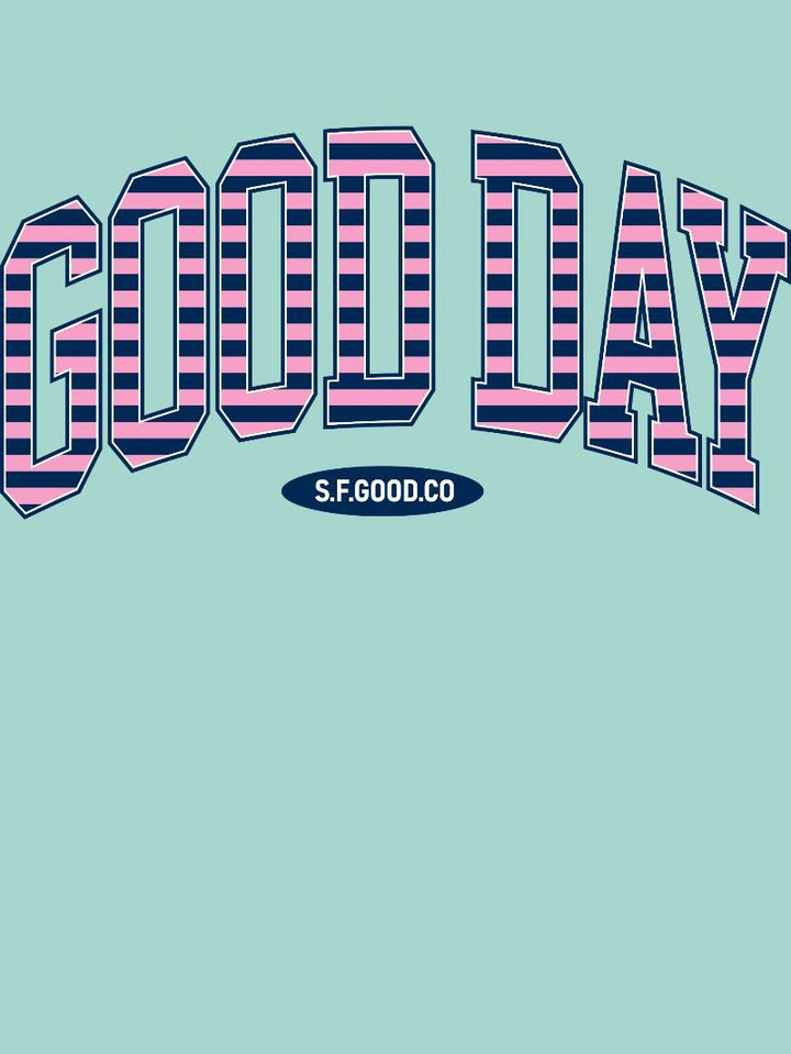 JUNE MARKET: Stripe Logo Simply for Good Tee - Tidepool by Simply Southern (Ships Late May)