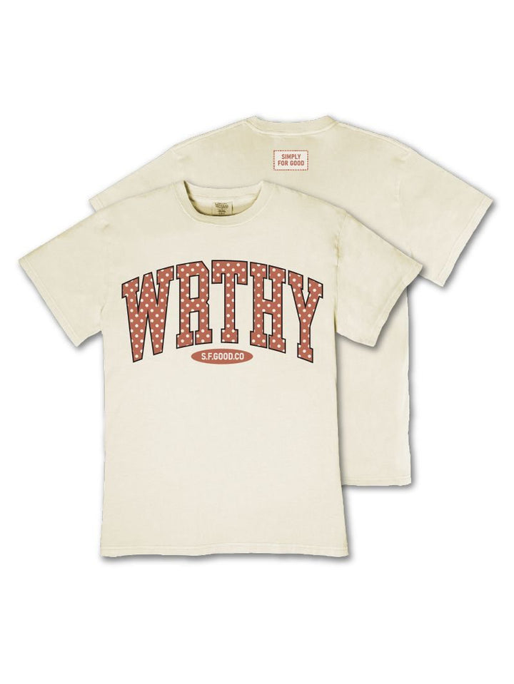 JUNE MARKET: Worthy Simply for Good Tee - Bone by Simply Southern (Ships Late May)