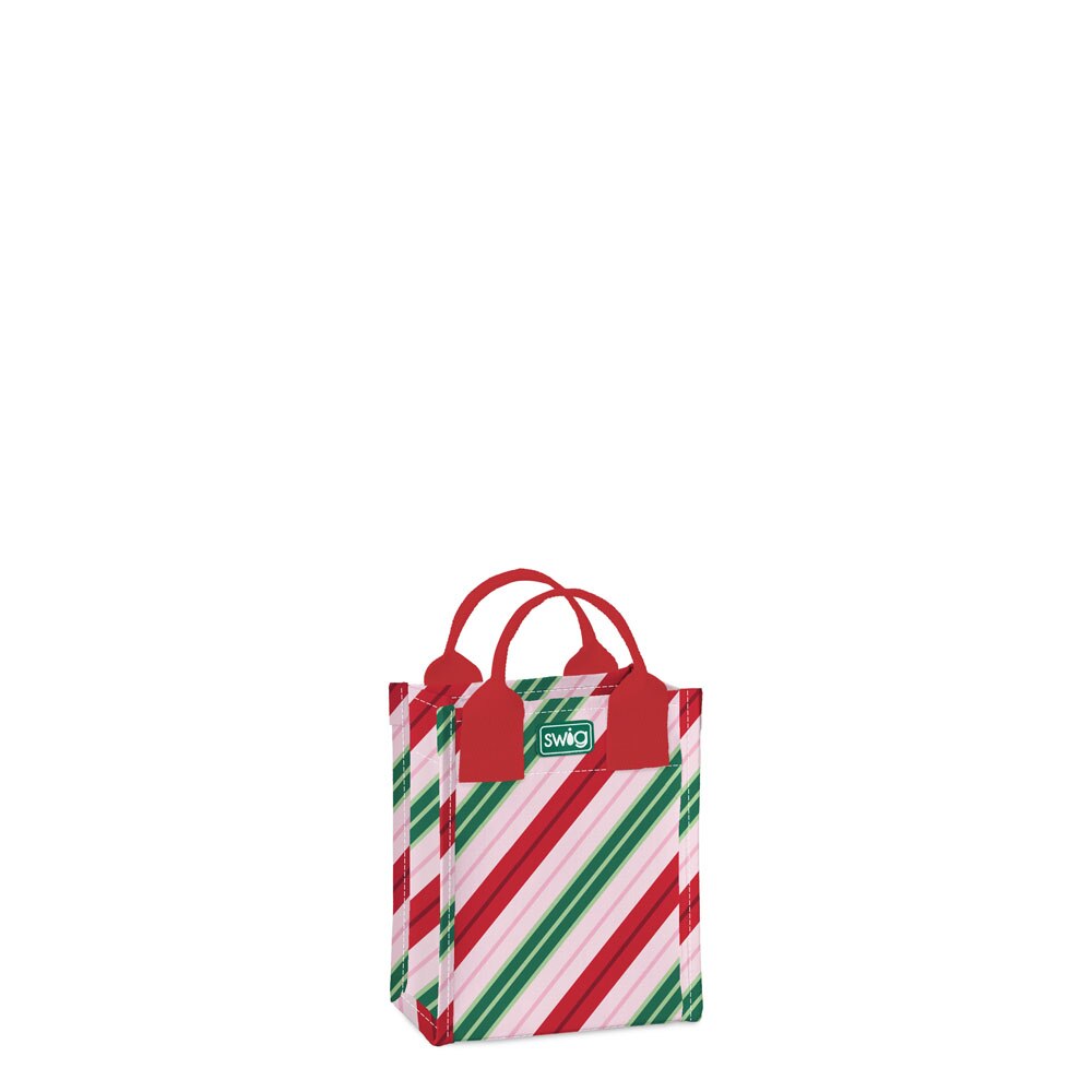 Candy Cane Lane - Mini Reusable Bag by Swig (Ships Late October)
