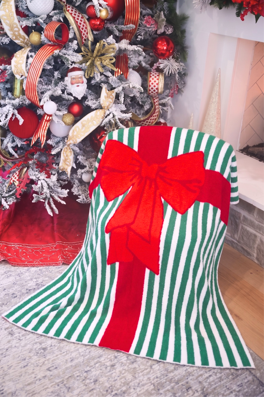 Wrapped With a Bow Blanket by Jess Lea (PREORDER: Ships in October)