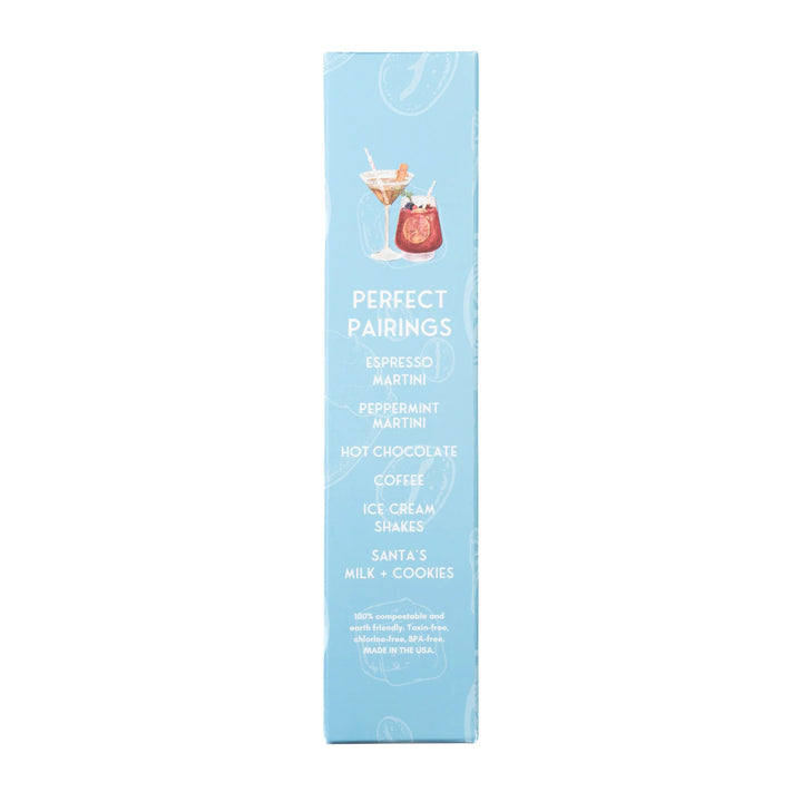 JUNE MARKET: Snowflake - 6ct by Seasoned Straws (Ships in 2-3 Weeks)