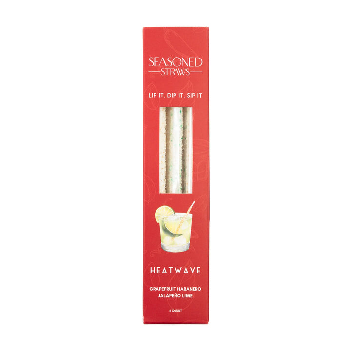 JUNE MARKET: Heatwave - 6ct by Seasoned Straws (Ships in 2-3 Weeks)