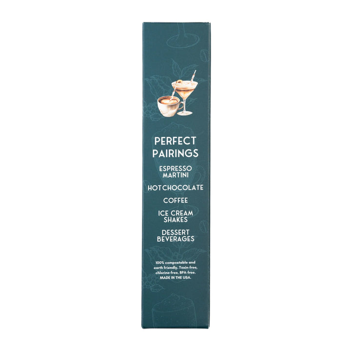 JUNE MARKET: Espresso Chocolate - 6ct by Seasoned Straws (Ships in 2-3 Weeks)