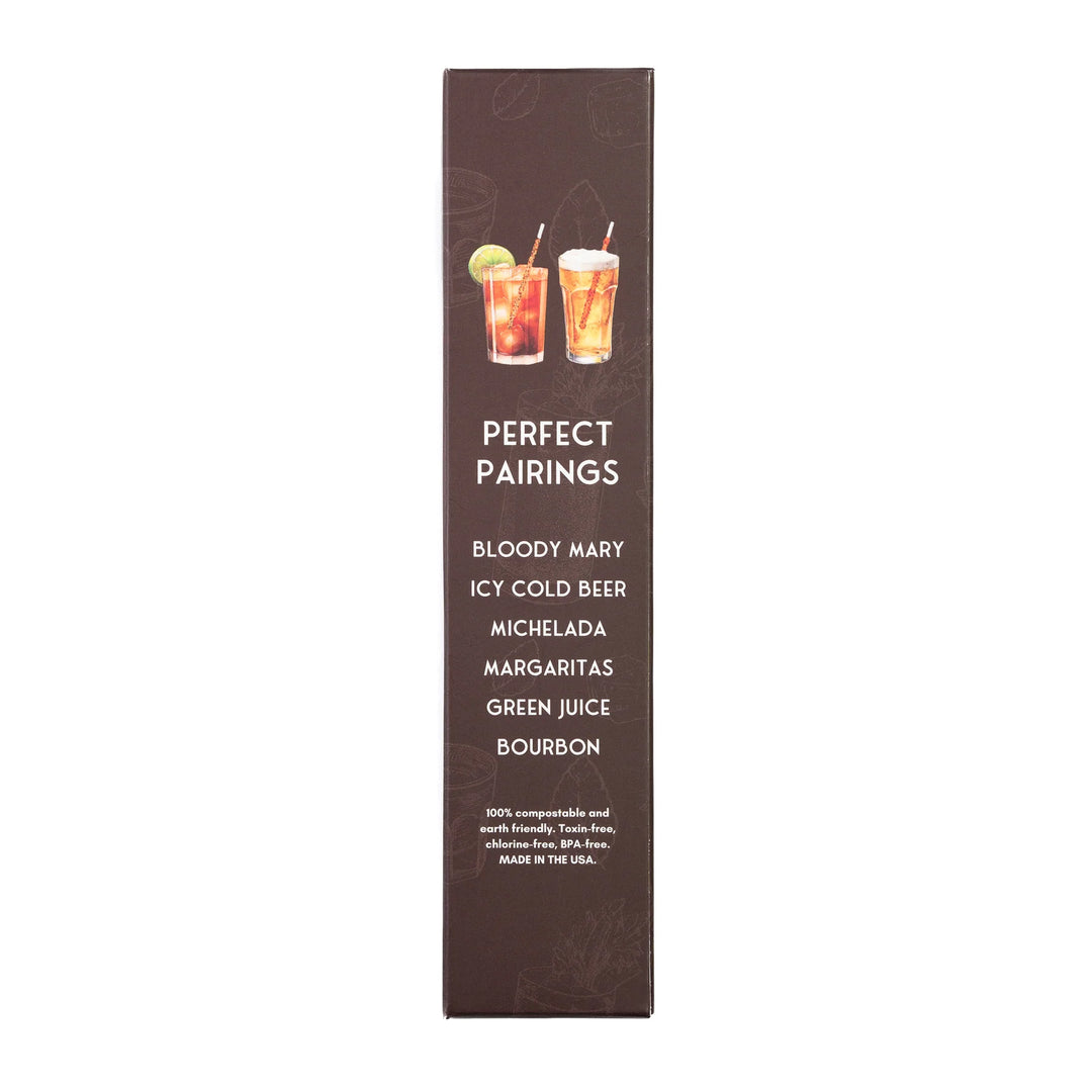 JUNE MARKET: Cowboy - 6ct by Seasoned Straws (Ships in 2-3 Weeks)