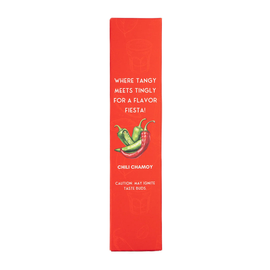 JUNE MARKET: Chili Chamoy - 6ct by Seasoned Straws (Ships in 2-3 Weeks)