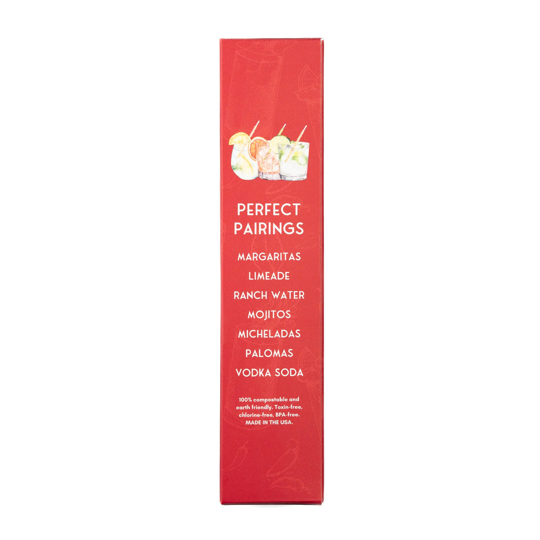 JUNE MARKET: Heatwave - 6ct by Seasoned Straws (Ships in 2-3 Weeks)