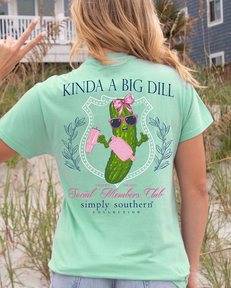 'Kinda A Big Dill' Short Sleeve Tee by Simply Southern