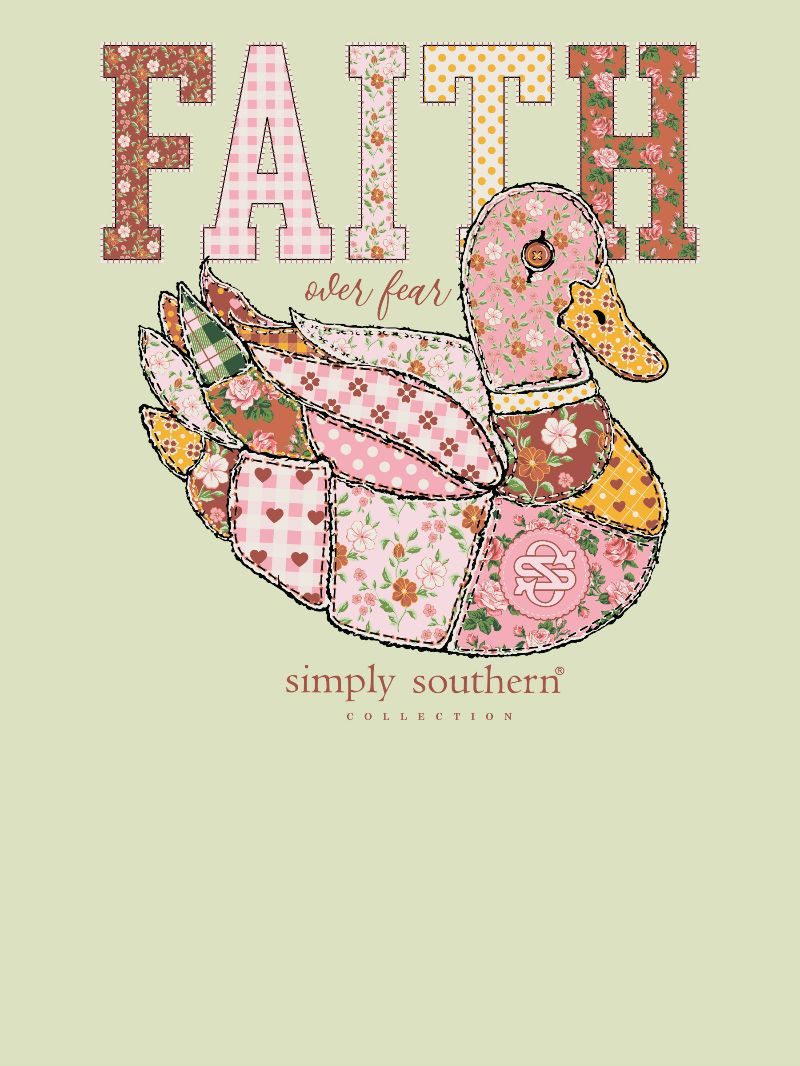 JUNE MARKET: Faith Short Sleeve - Fern by Simply Southern (Ships Late July)