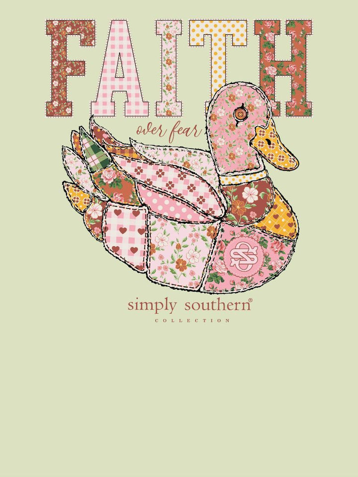 JUNE MARKET: Faith Short Sleeve - Fern by Simply Southern (Ships Late July)