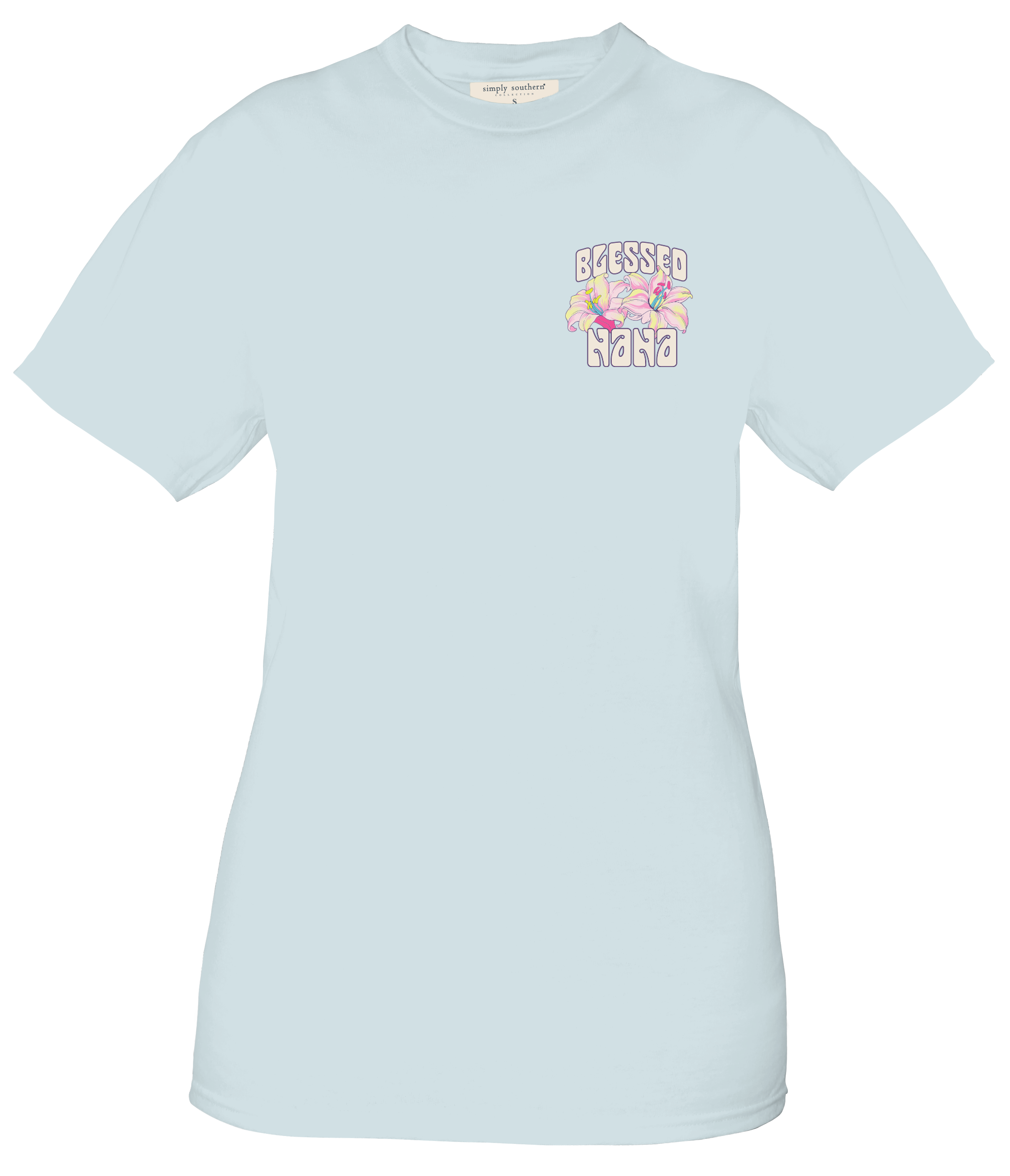 'Blessed Nana' Butterfly Short Sleeve Tee by Simply Southern