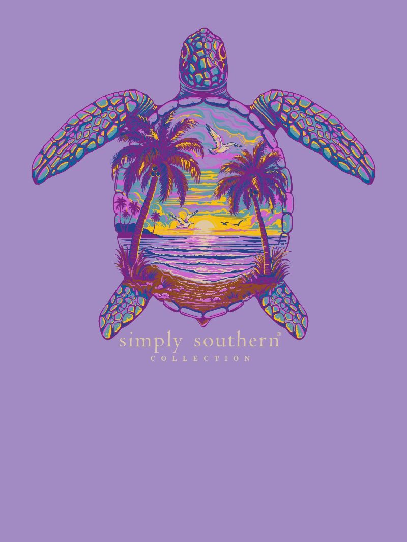 JAN MARKET: Turtle Tracker Short Sleeve Tee by Simply Southern (Ships in February)