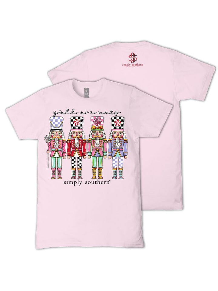 JUNE MARKET: Nutcrackers Short Sleeve - Peony by Simply Southern (Ships Late September)