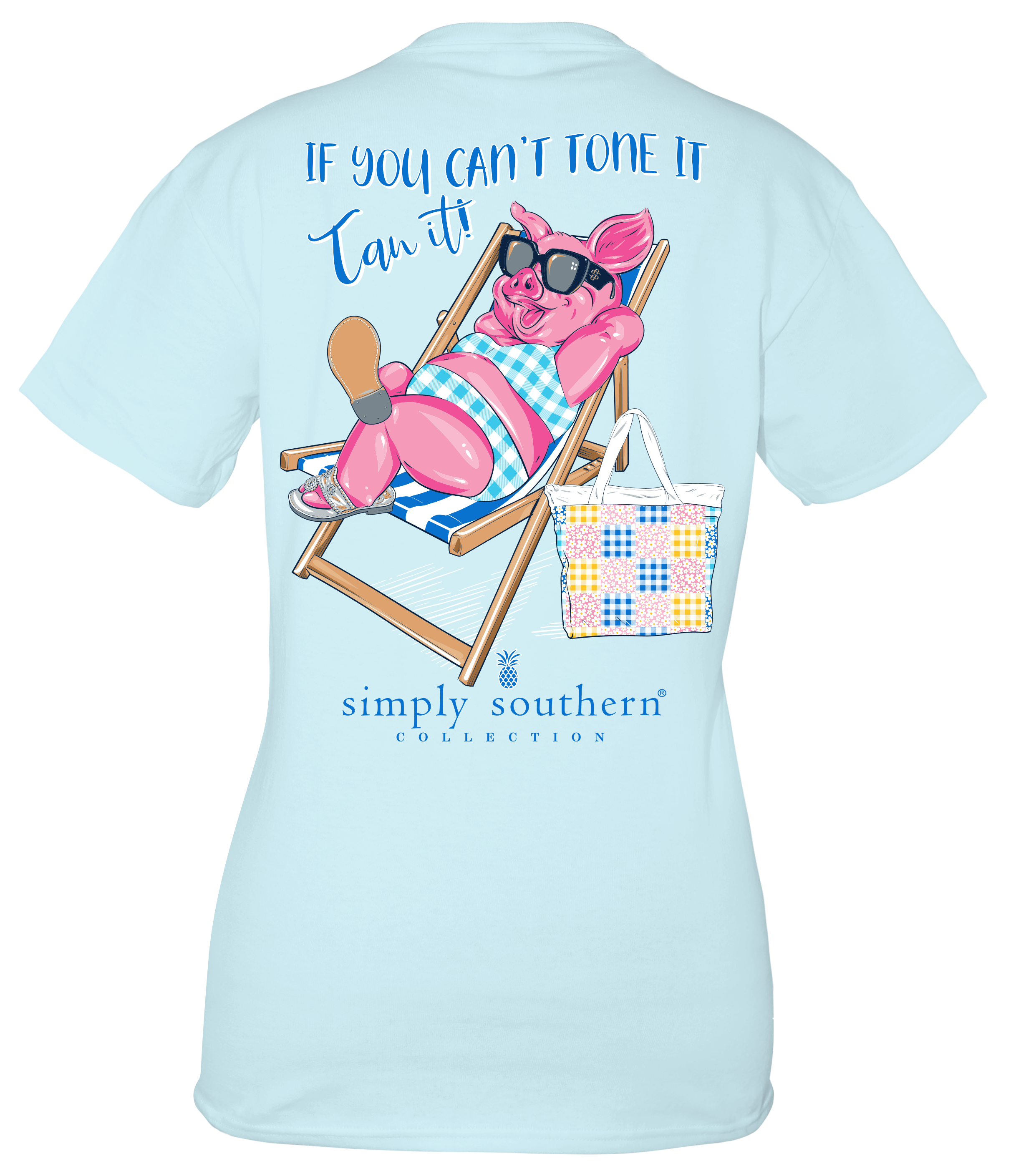 'Tan It' Short Sleeve Tee by Simply Southern