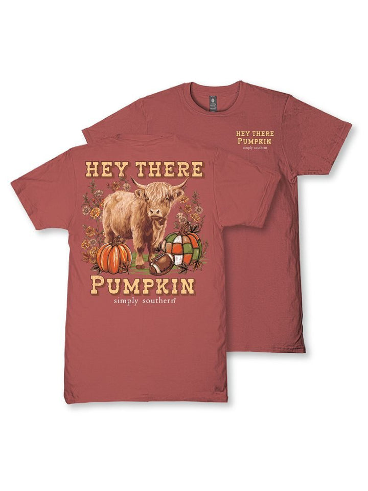 JUNE MARKET: There Short Sleeve - Maple by Simply Southern (Ships Late August)