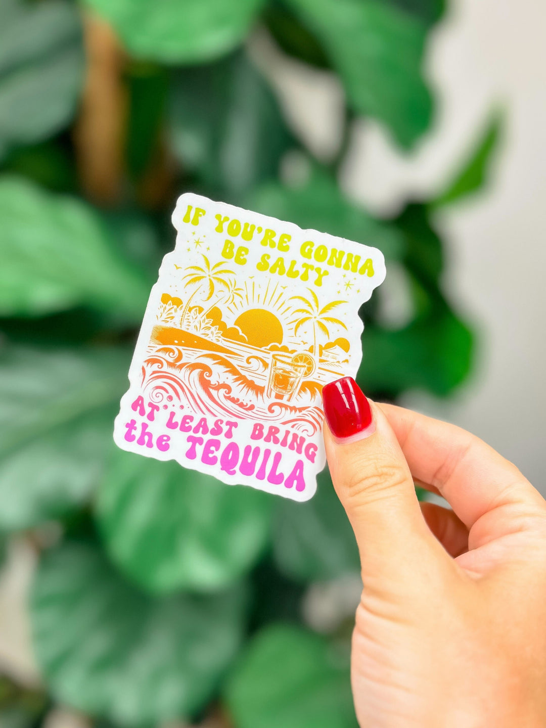 Salty Tequila Sticker