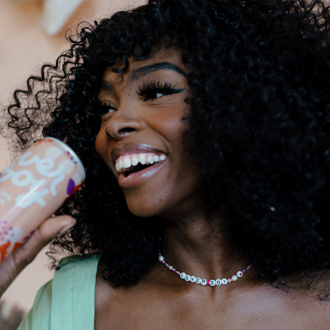 Customized Rainbow and Pearl Beaded Necklace by the Sis Kiss (Ships in 4 Weeks)