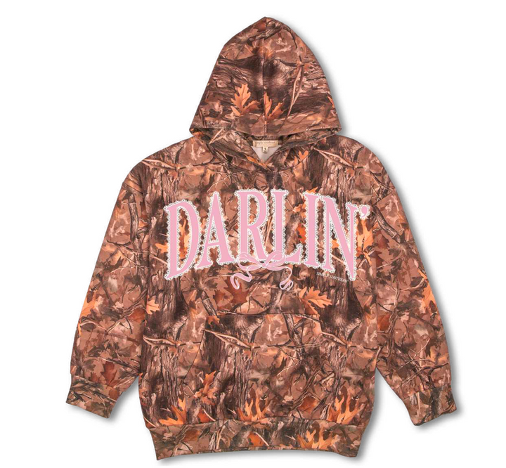 'Darlin' Camo Hoodie by Simply Southern