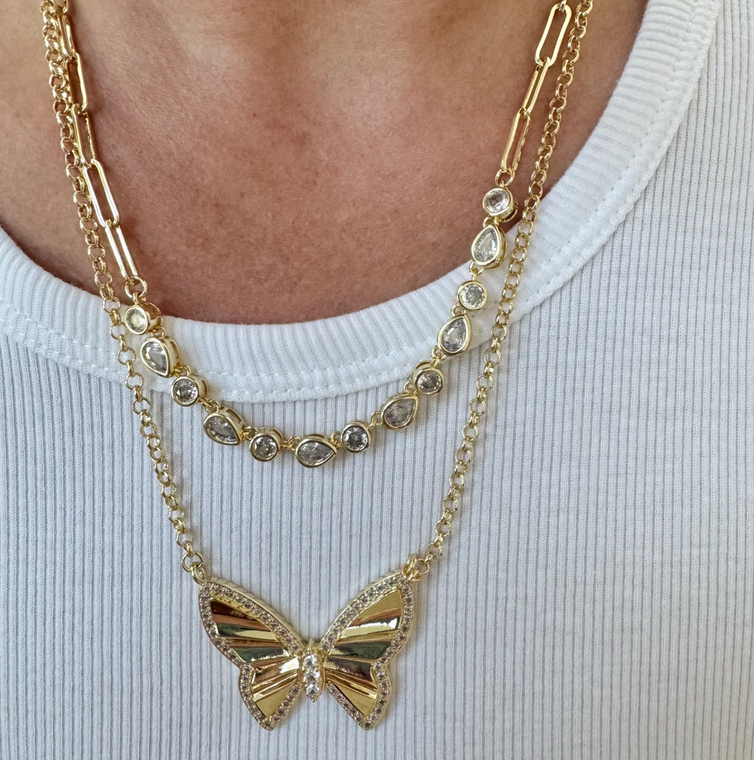 Radiant Flight Necklace by Treasure Jewels