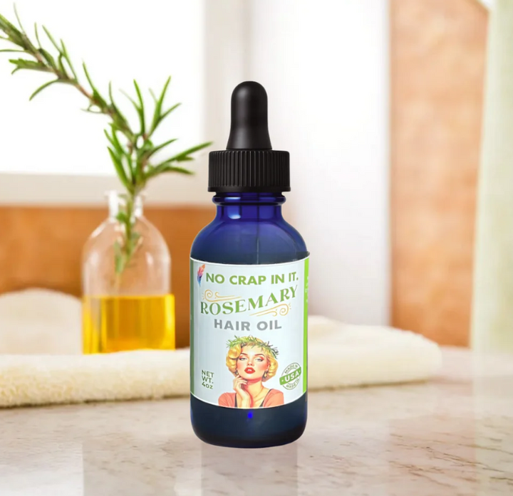 PREORDER: Rosemary Hair Oil By No Crap In It (Ships In 2-3 Weeks)