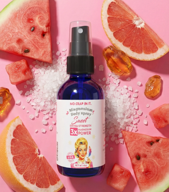 Magnesium Spray - Sweet by No Crap In It (PREORDER: Ships in 2-3 Weeks)