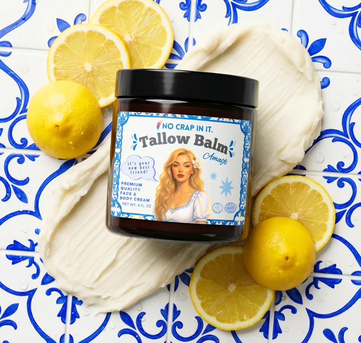 LIVE WITH JESSICA: Amalfi Tallow By No Crap In It (Ships in 2-3 Weeks)