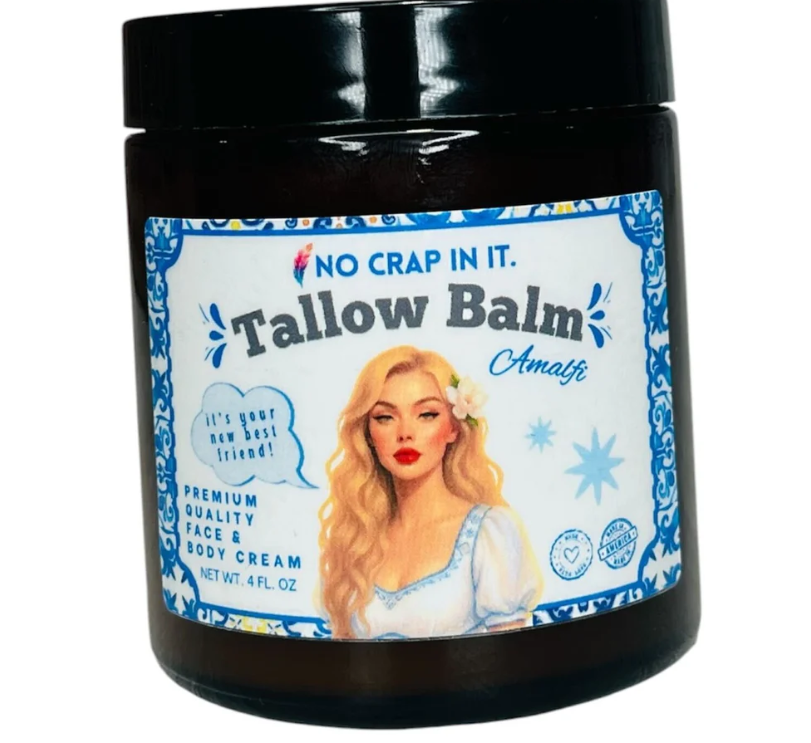 LIVE WITH JESSICA: Amalfi Tallow By No Crap In It (Ships in 2-3 Weeks)