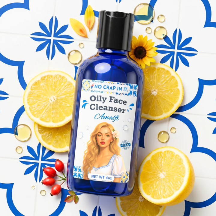 LIVE WITH JESSICA: Amalfi Oily Face Cleanser By No Crap In It (Ships in 2-3 Weeks)