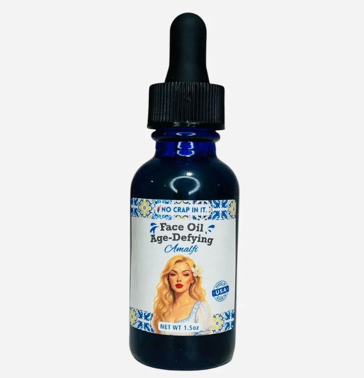 LIVE WITH JESSICA: Amalfi Face Oil Age Defying By No Crap In It (Ships in 2-3 Weeks)