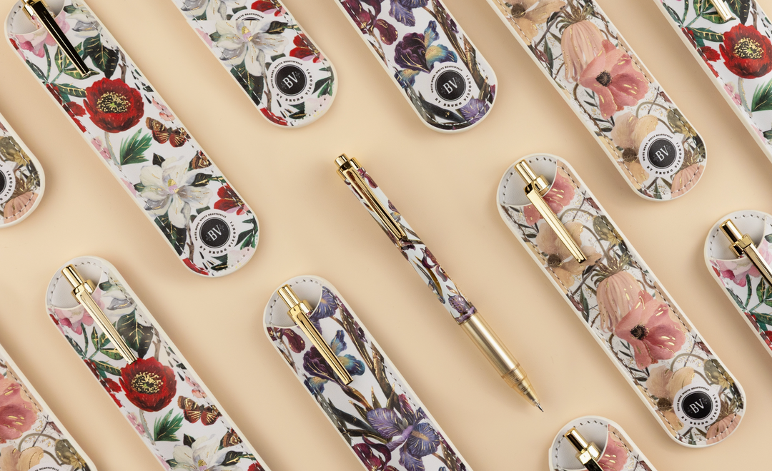 Bloom Travel Gel Pen & Sleeve
