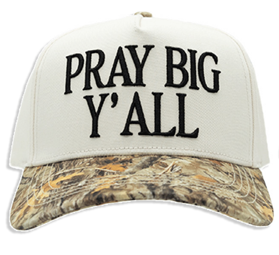 'Pray Big Y'all' Everyday Hat by Simply Southern (Ships Late August)