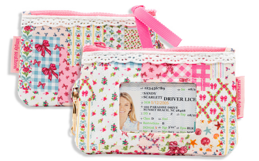 Lace ID Wallet - Ribbon Quilt by Simply Southern