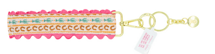 Lace Keyfob - Horseshoes by Simply Southern