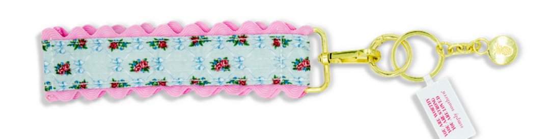 Lace Keyfob - Bows & Roses by Simply Southern