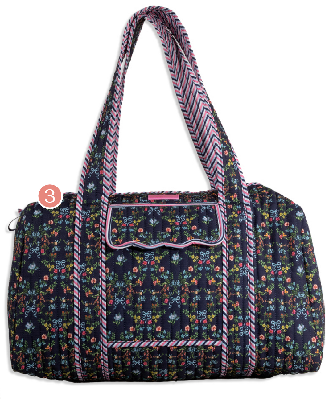 Quilted Duffle - Ribbon & Floral by Simply Southern