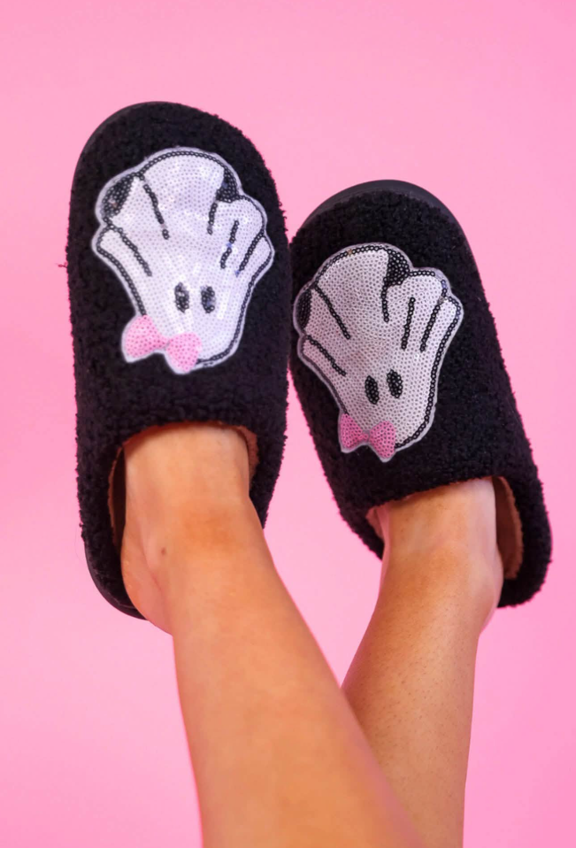 PREORDER: Gigi The Ghost Slippers By Jess Lea (Ships Late August)