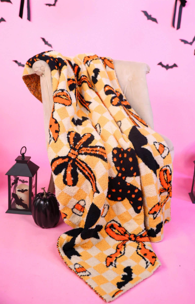 PREORDER: Spooky Sweet Blanket By Jess Lea (Ships Late August)