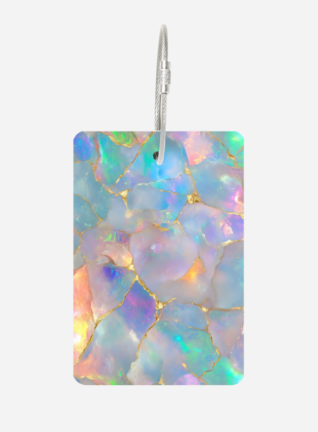by PrepO: Opalite Custom Printed Luggage Tag by Prep Obsessed (Ships in 2-3 Weeks)
