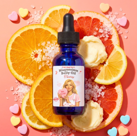 Tartsy Magnesium Belly Oil By No Crap In It (Ready To Ship)