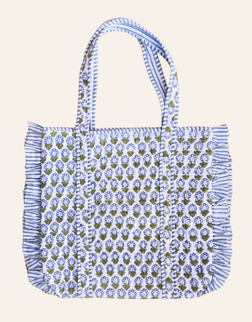 Capri Ruffle Tote